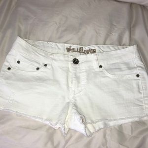 White shorts